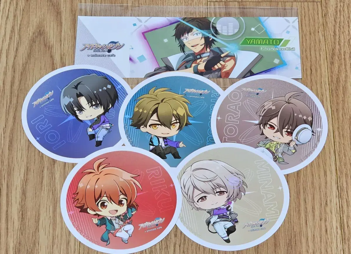 Ainana Cafe Coaster Tickets sell riku Iori Ryutorao Minami Yamato