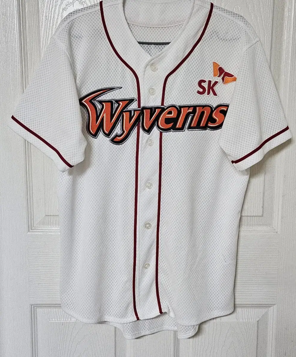 [100] SK Wyverns (SSGlanders) Dynasty home jersey (Park Jae-sang)