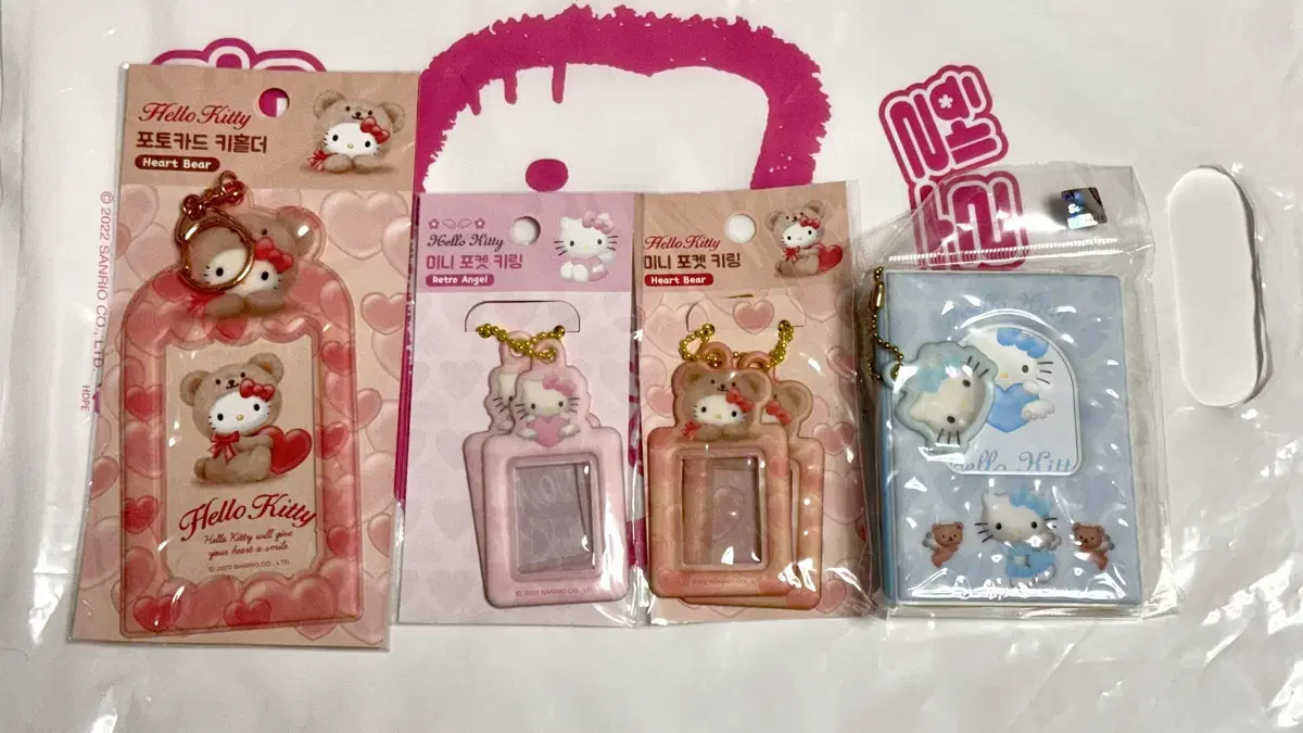 Hello Kitty stationery photocard holder certificate holder keyring holder book collect book collectbook photocard holder