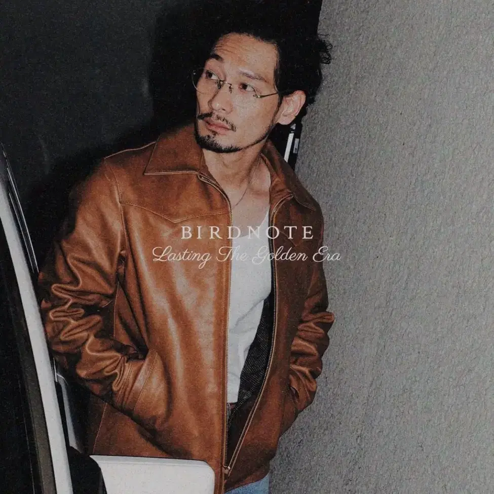 버드노트 BIRD NOTE HORSEHIDE CAR COAT,COGNAC