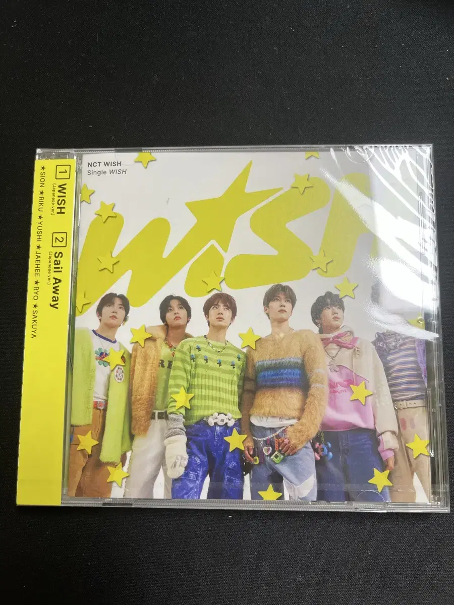 nct wish japan album wish organizationver sealed photocardx