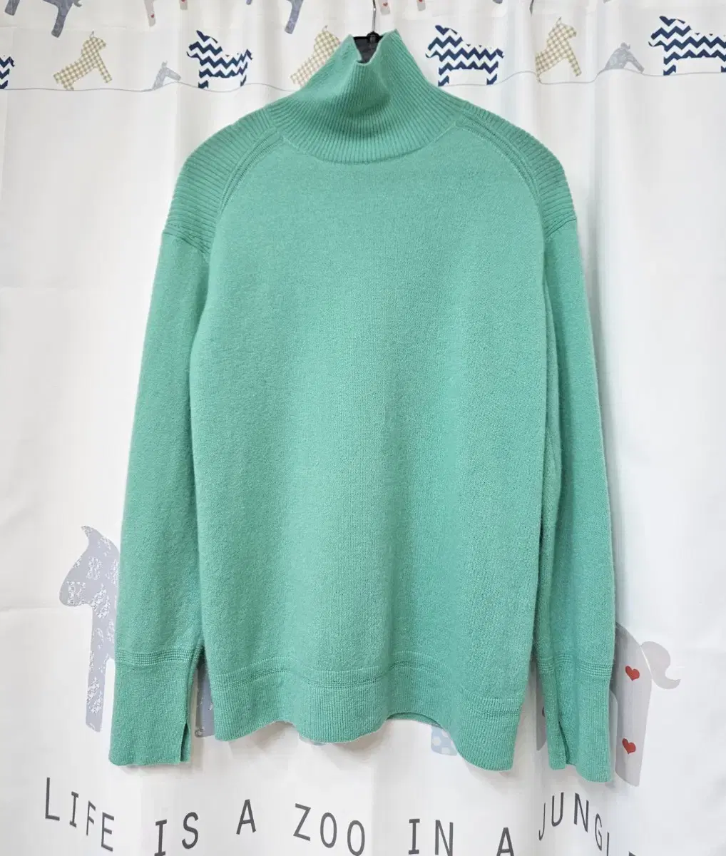 Time/Cashmere 100% Pola Knit/90