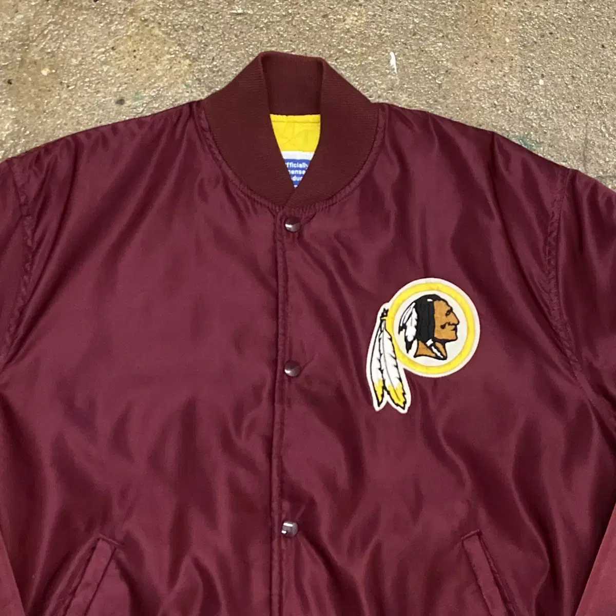 80s Made in USA 빈티지 스타터 NFL 레드스킨 스타디움 패딩