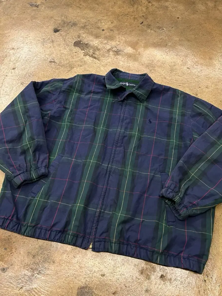 (정품/L) polo ralph lauren bloomers check jacket