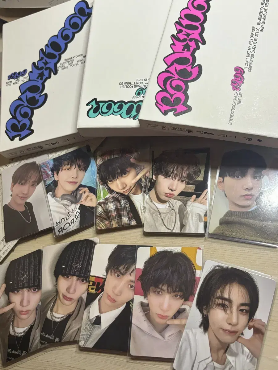 Boynextdoor album / myung jaehyun / leehan / Taesan photocard / Boynextdoor Goods in bulk