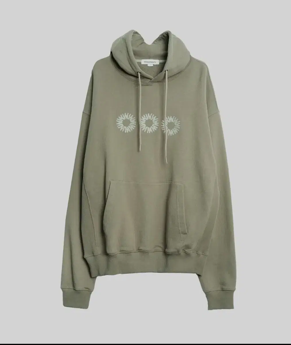 999Humanity EVD Hoodie Fei Dyed Olive 2(M)size