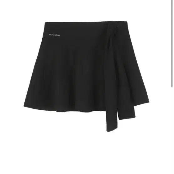 wsc archive tie flare wrap skirt 001