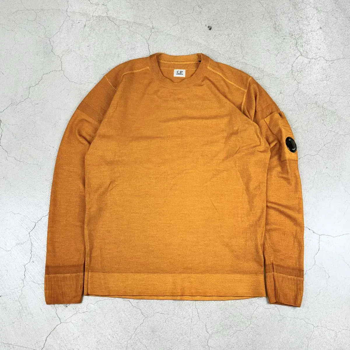 C.P. Company Orange Ren Knit Long Sleeve (100)