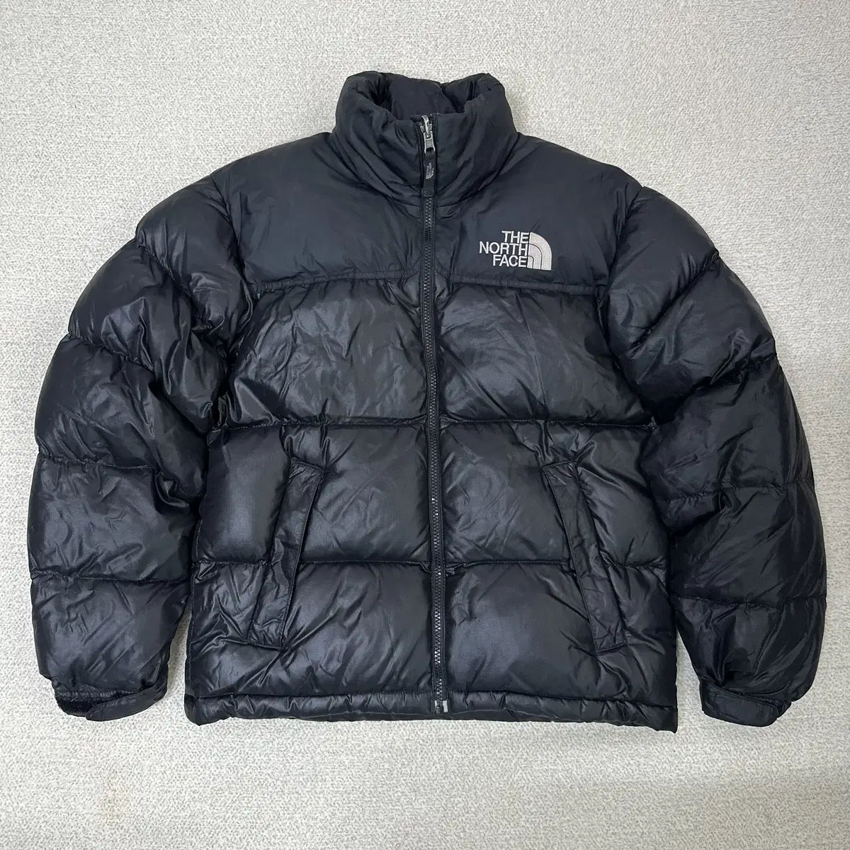 [90-95] The North Face 700 Nubuck Goose Down Puffer Jacket Black 0469