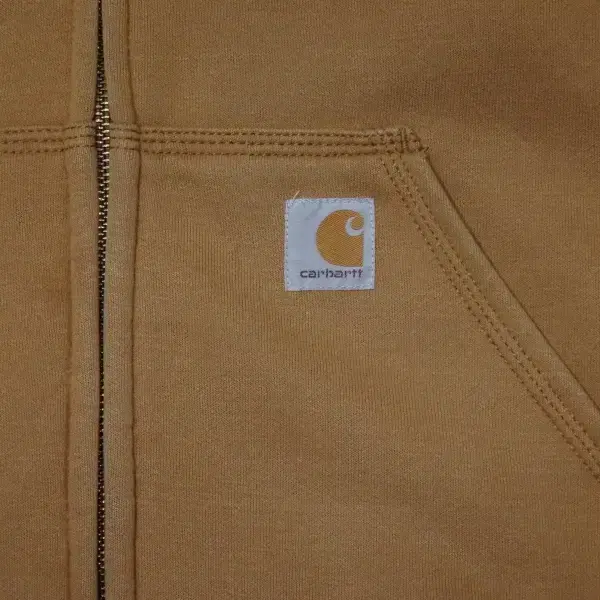 (XL) 칼하트 CARHARTT 써멀 후드집업 브라운