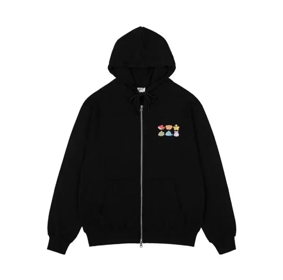 Pixelly Hooded Zip-up M sells