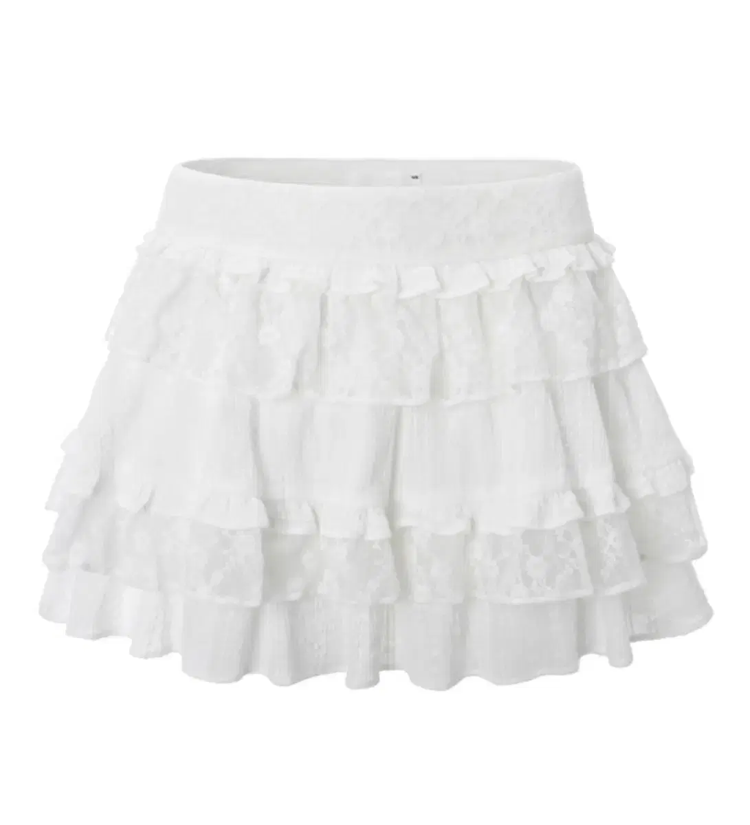 쓰리타임즈 Katie lace skirt, Ivory S 새상품