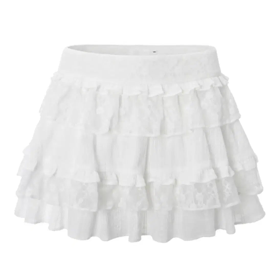 쓰리타임즈 Katie lace skirt, Ivory S 새상품