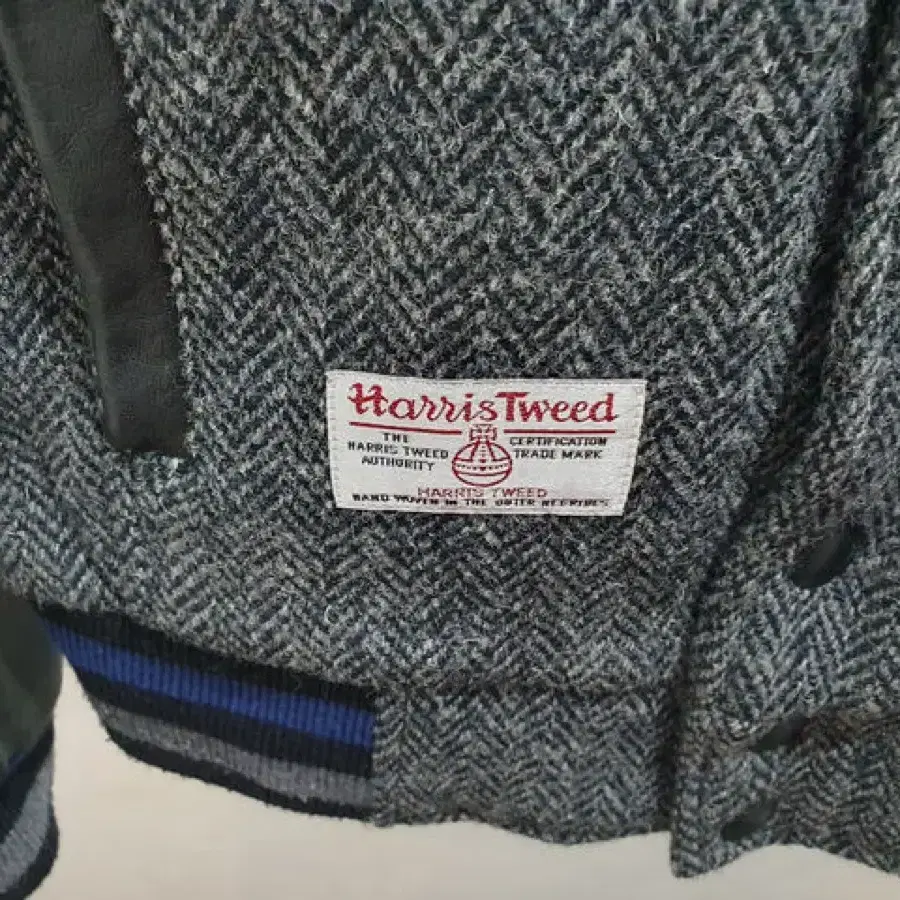 HARRIS TWEED x MLB 양가죽 한정판 자켓 M-95