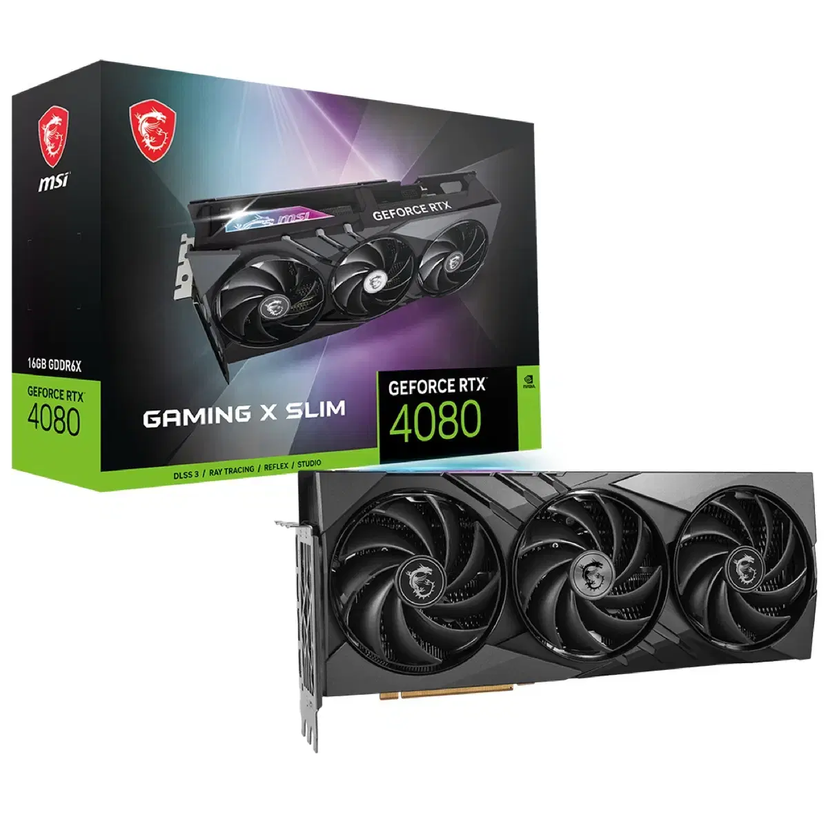 Msi rtx 4080 super슬림 판매합니다