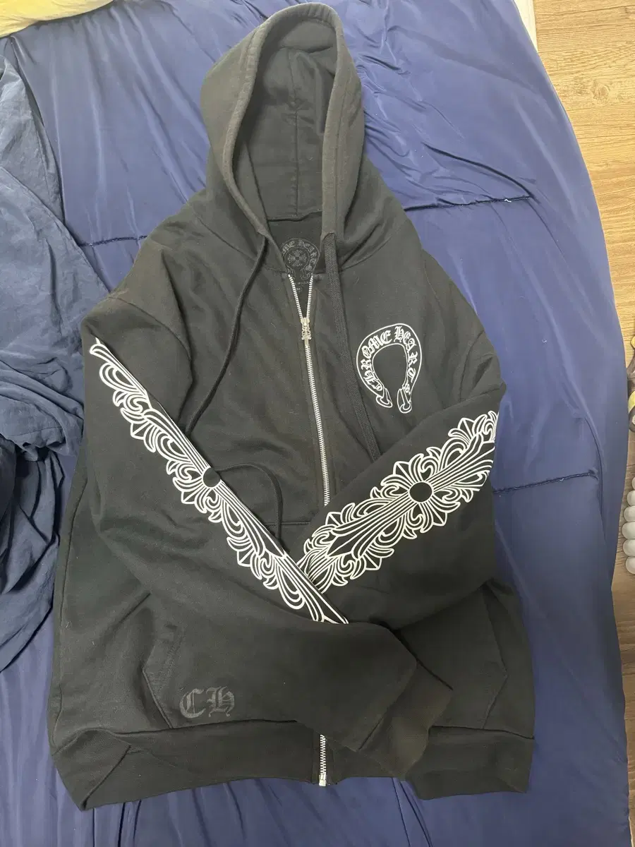 Chrome Hearts Horseshoe Hooded Zip-up M