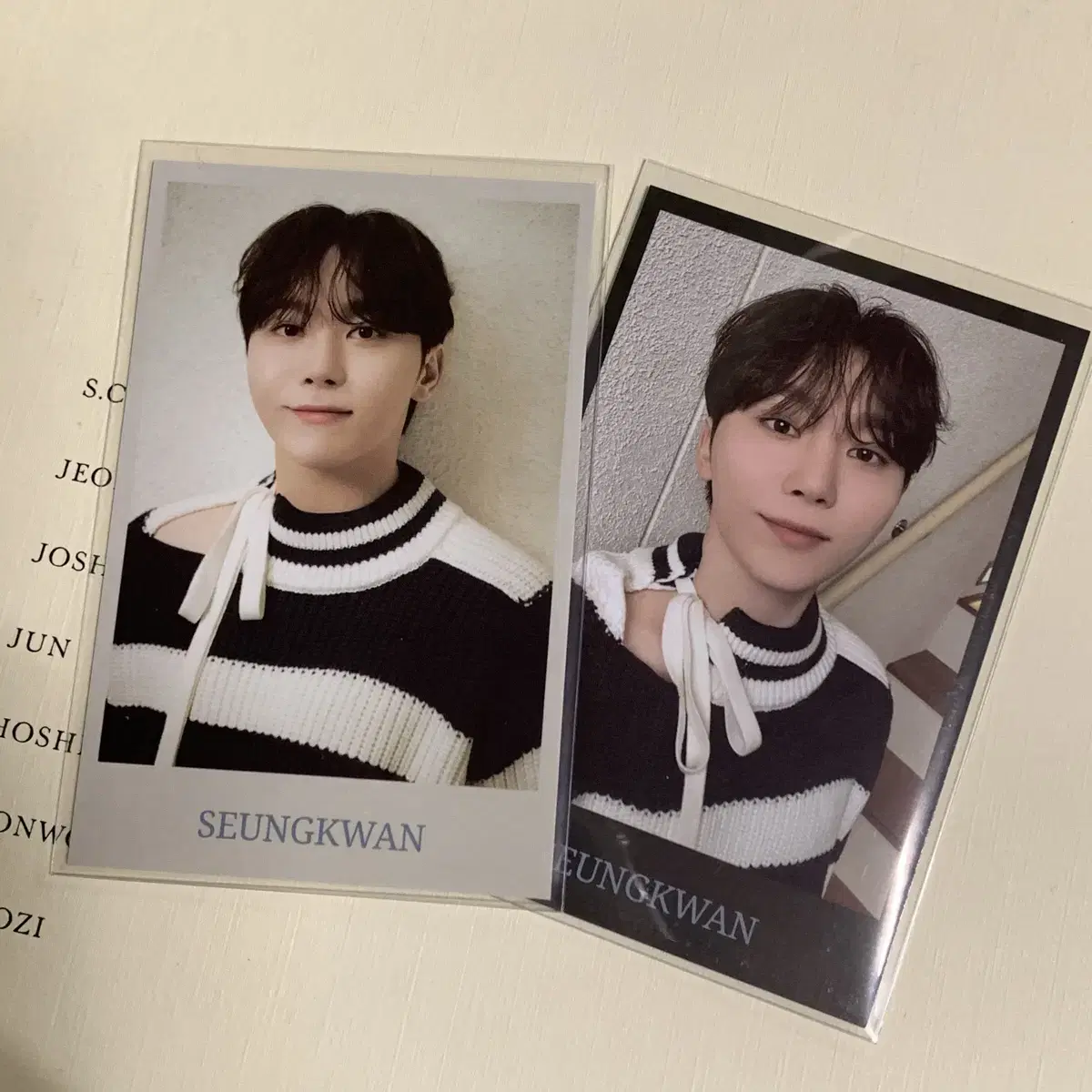 Seventeen 2024 CaranMD Instant Photo seungkwan WTS