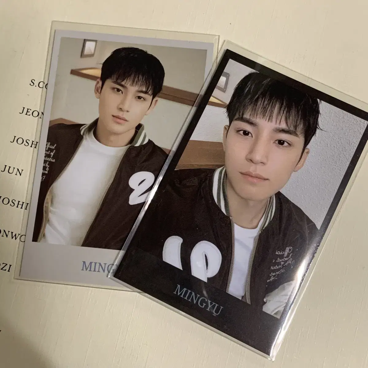 Seventeen mingyu 2024 Carran MD Instant photocard WTS