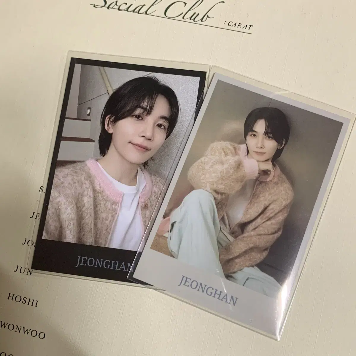 Seventeen 2024 Carran MD Instant Photo jeonghan wts