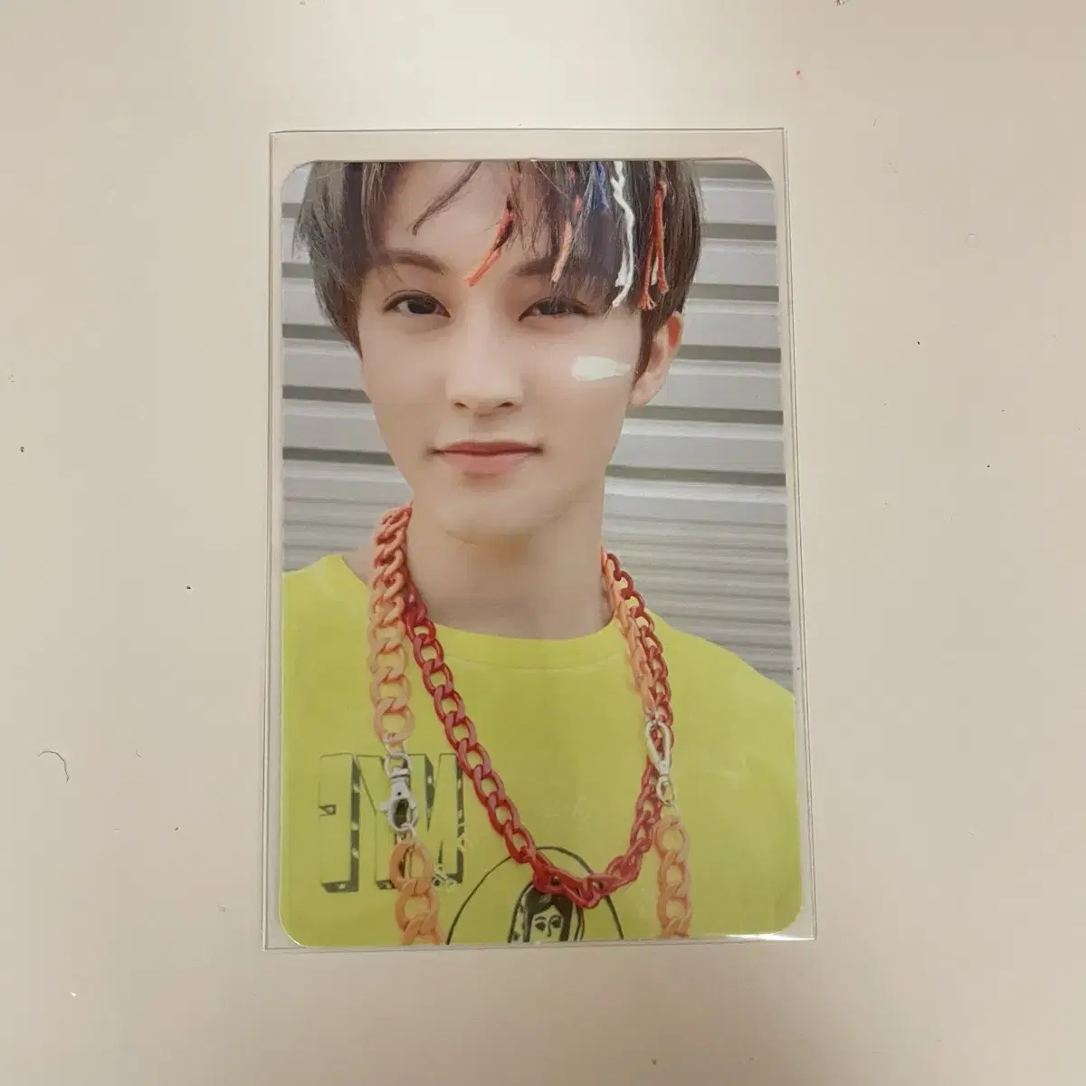 NCT mark photocard Punch First Player Version Lemonmark / NCT127