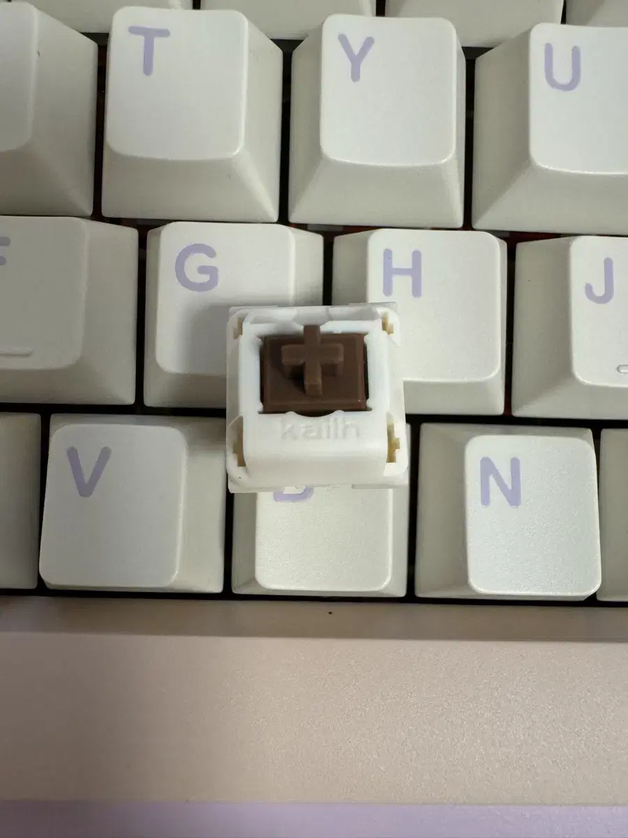 Kyle Cocoa Axis Apko Keycap Ducky Understanding