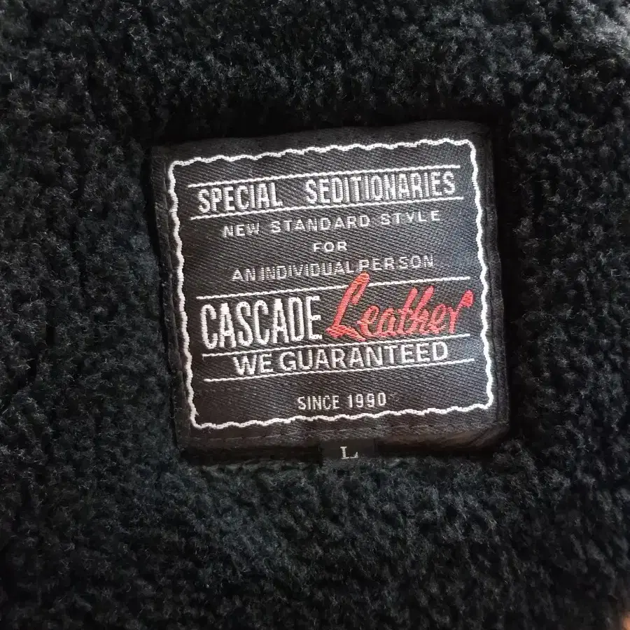 CASCADE.Leather 빈티지  B-3 리얼항공무스탕  . XL