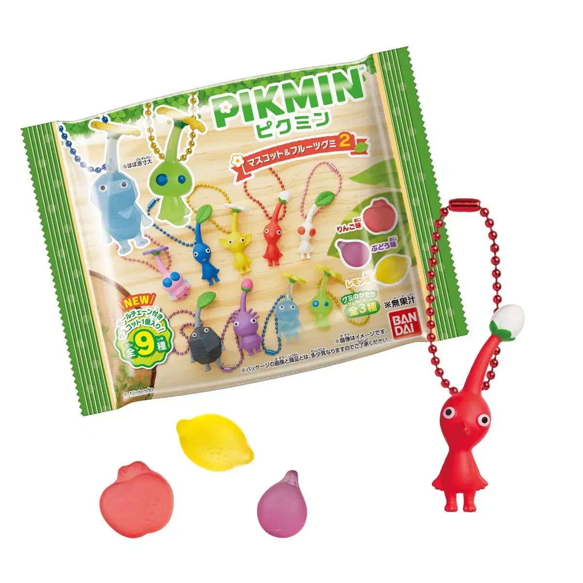 Peak Min Gummies & Mascots keyring 2nd serving (unsealed)