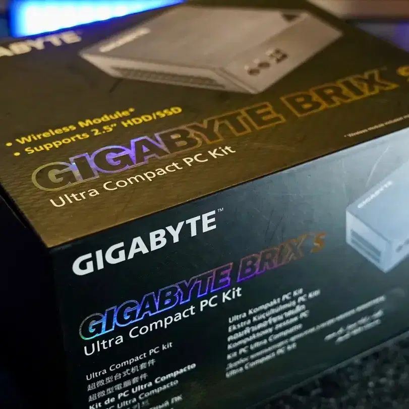 Gigabyte Brix 6200U 고급형 윈11+MacOS 듀얼부팅