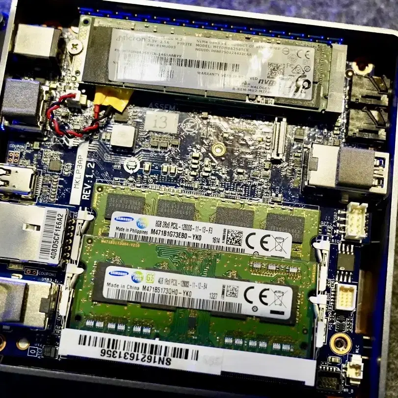 Gigabyte Briz i3 6100 베어본피씨 (NVME업글)