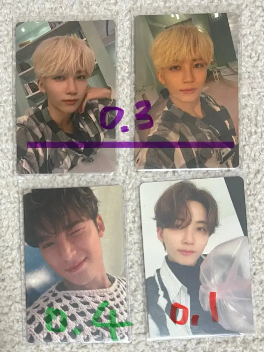 Seventeen Ataka jeonghan mingyu Photocard