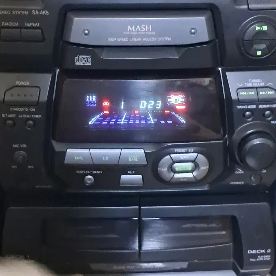 PANASONIC  SA-AK5 CD STEREO SYSTEM