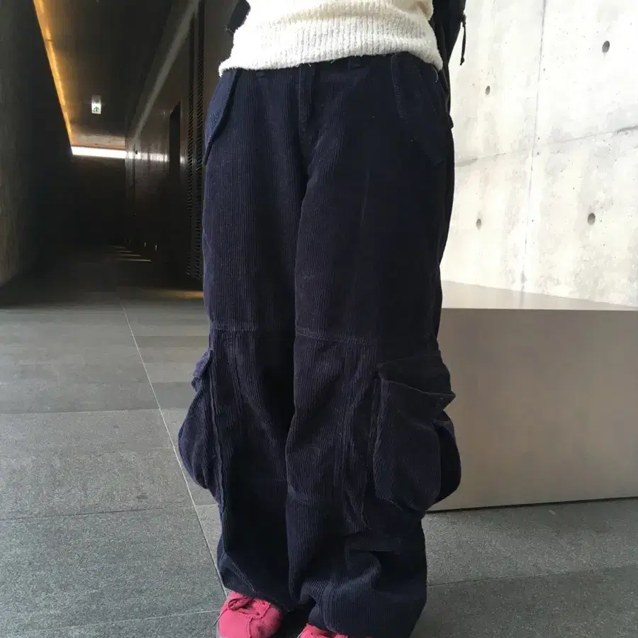 아워캐비넷 corduroy pocket pants S