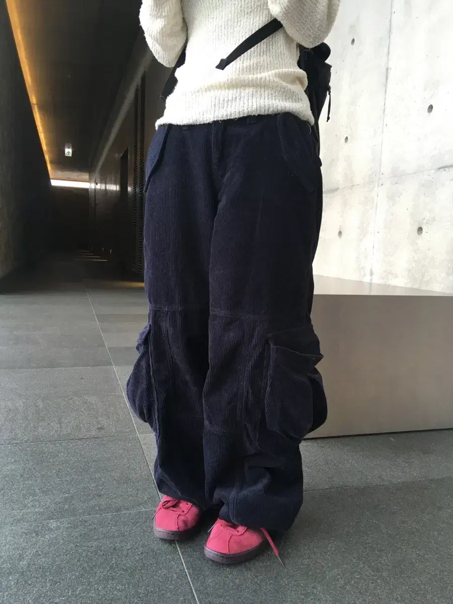 아워캐비넷 corduroy pocket pants S