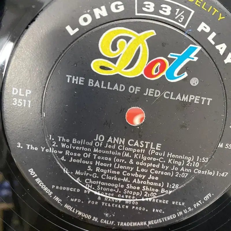 JO ANN CASTLE LP / C1891