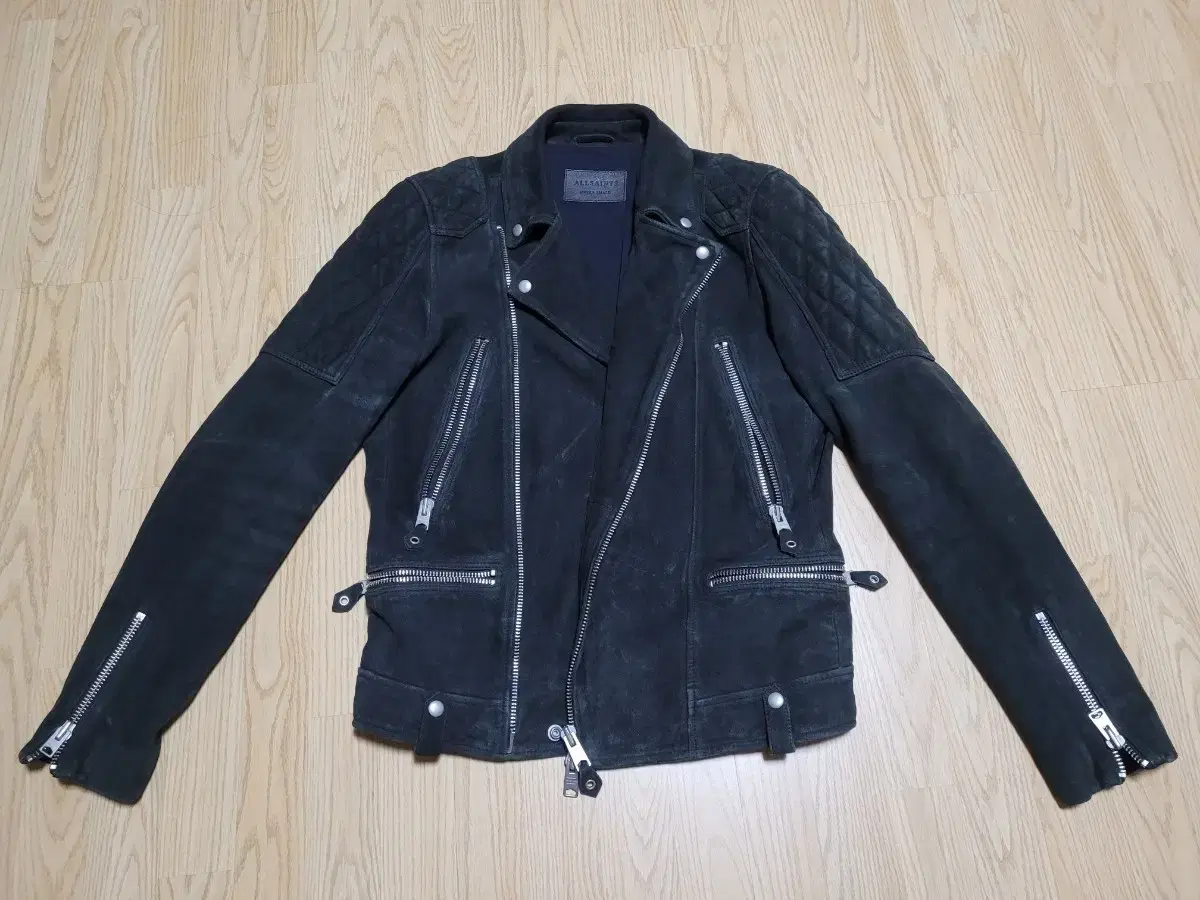 Allsaints Allsaints Suede Rider Biker Jacket