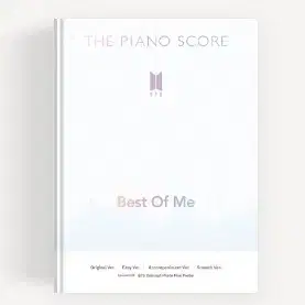 방탄소년단 Best of me The Piano Score 악보구해요