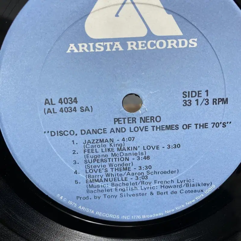 PETER NERO LP / AA3284