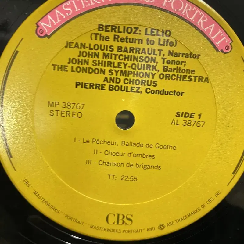 BERLIOZ LP / AA3311