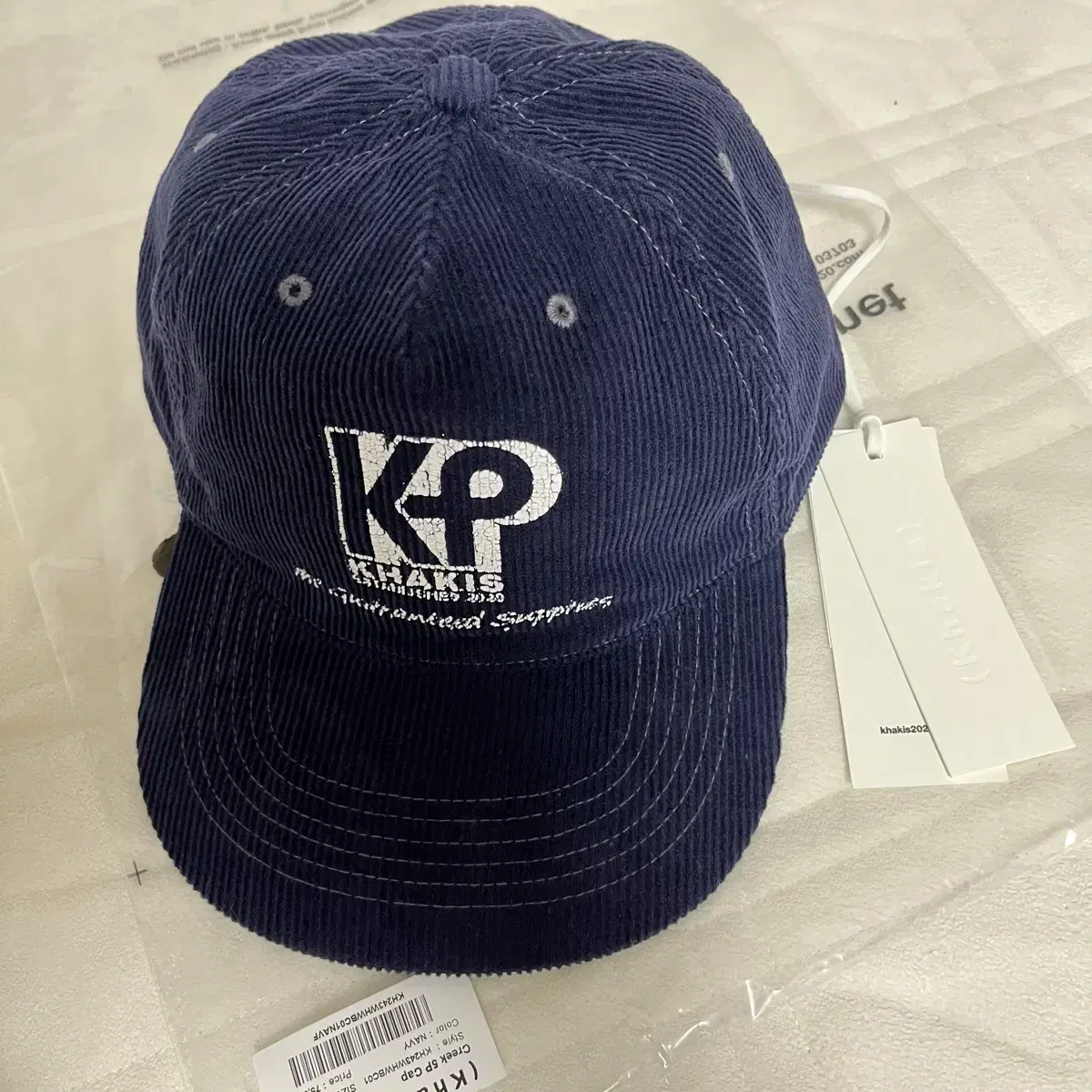 카키스 모자 khakis Creek 5P Cap Navy