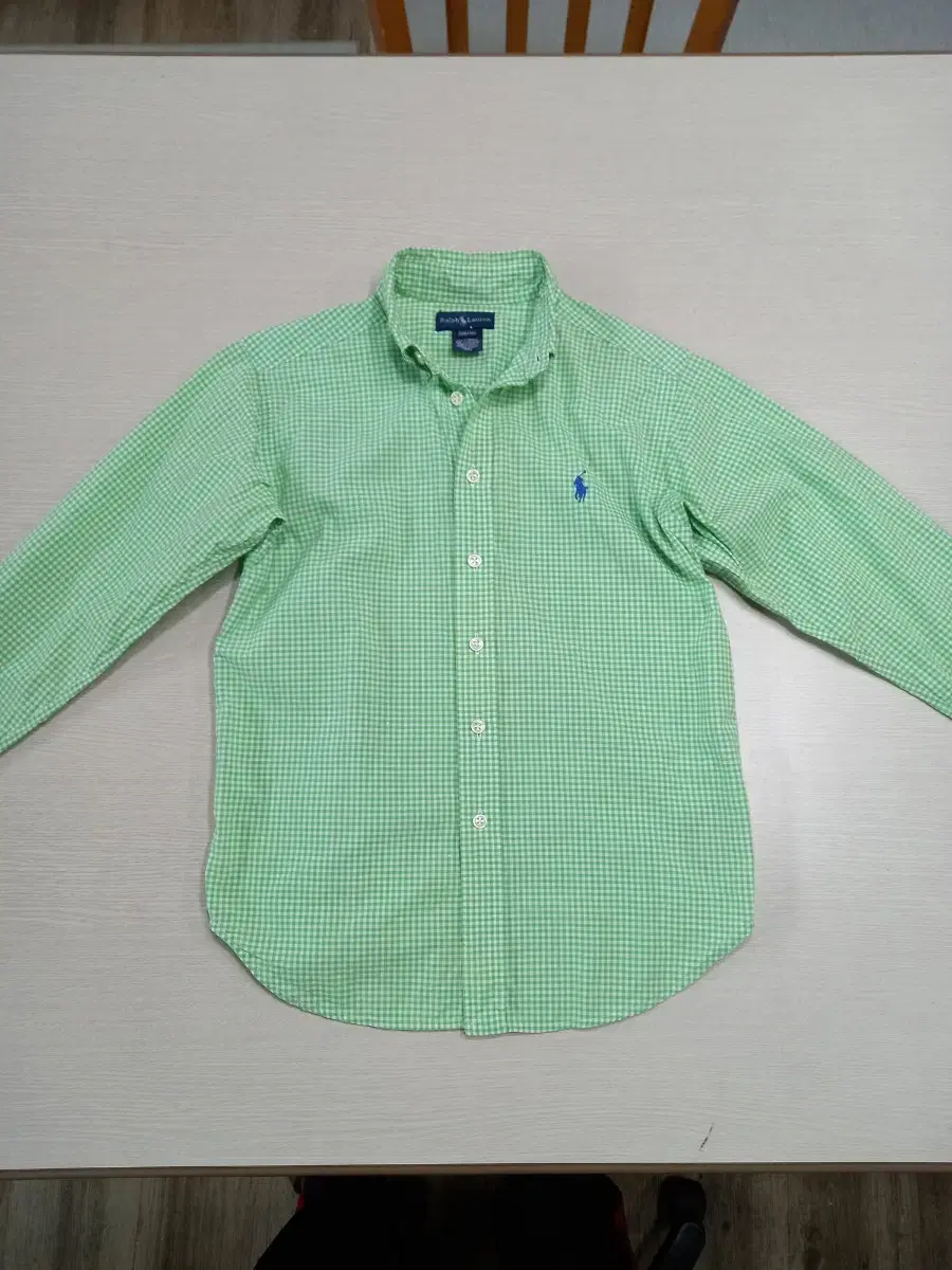 S80 POLO RALPH LAUREN 긴팔셔츠 연두 S-188