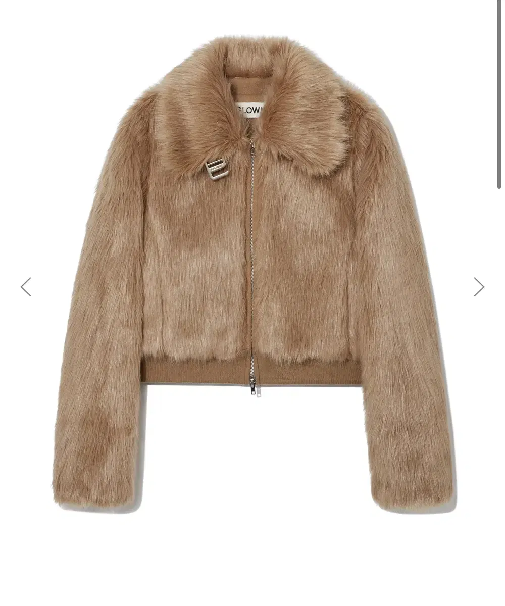 글로니 LIVAN FUR JACKET (CAMEL)