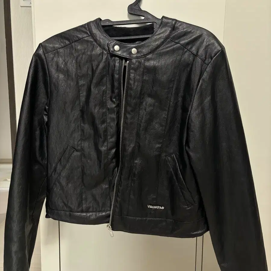 wsc archive classic leather jumpe 레더자켓