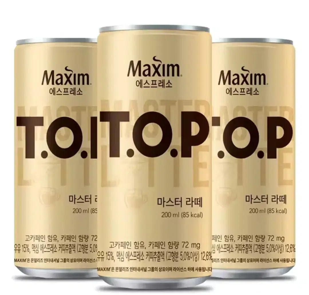 티오피 마스터라떼 캔커피 200ml 30캔