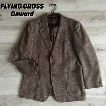 Onward FLYING CROSS 체크 무늬 테일러드 재킷