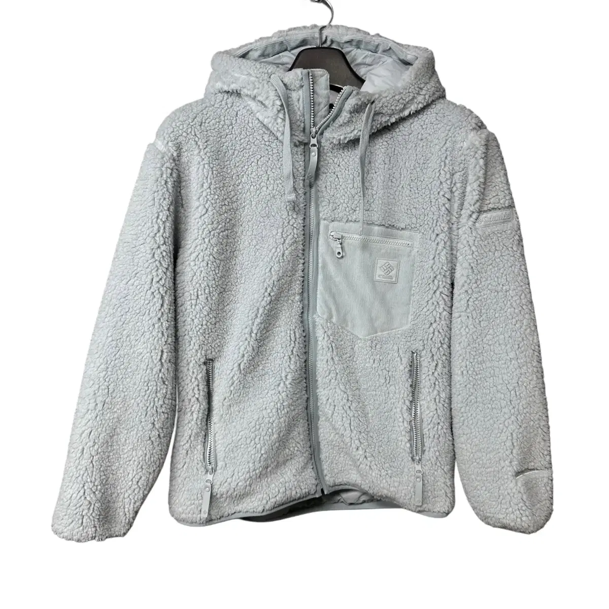 M Columbia Sky Blue Sherpa Fleece Jacket