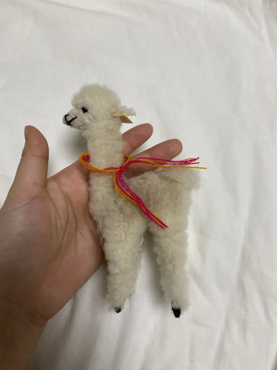 Alpaca Llama Hair doll Figures