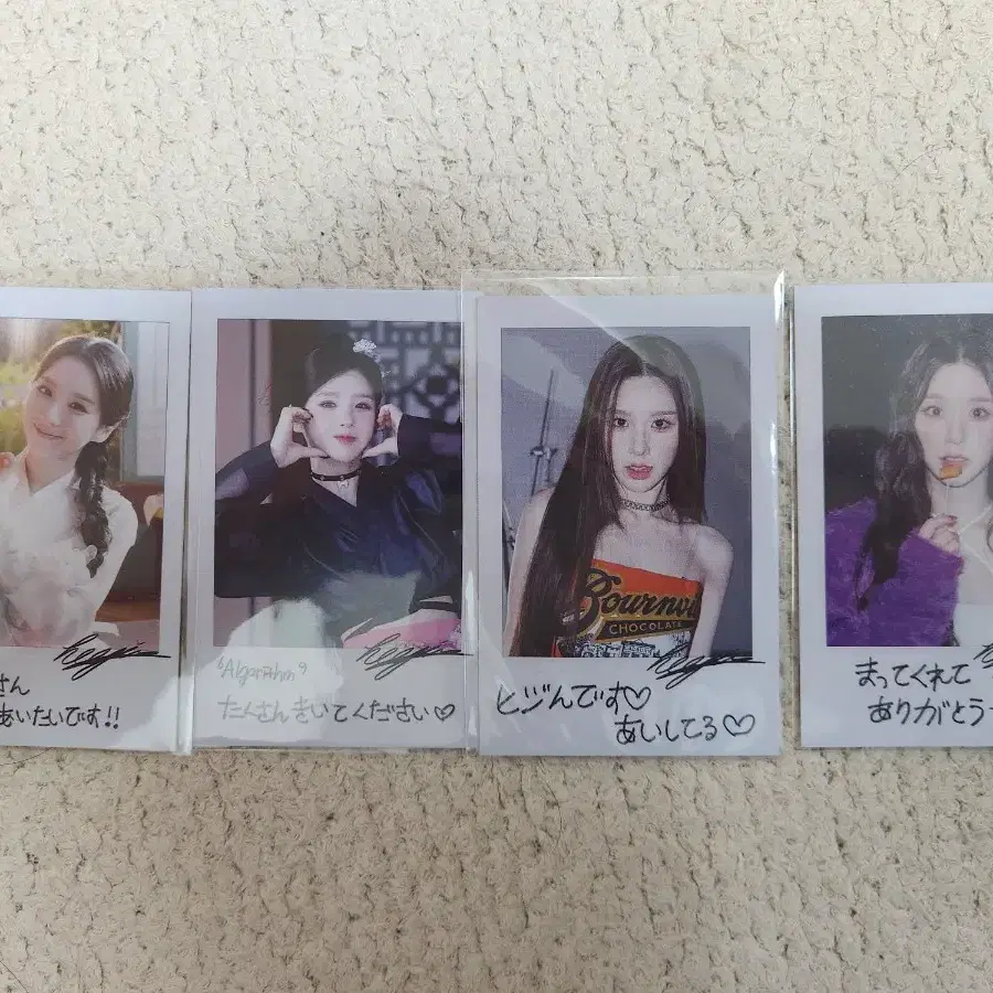 Heejin K Tower Record photocard set포카