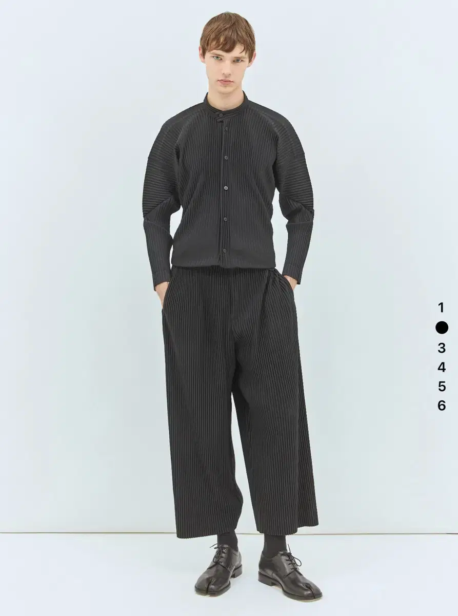 Homme Plissé Wide Cropped Pants 2