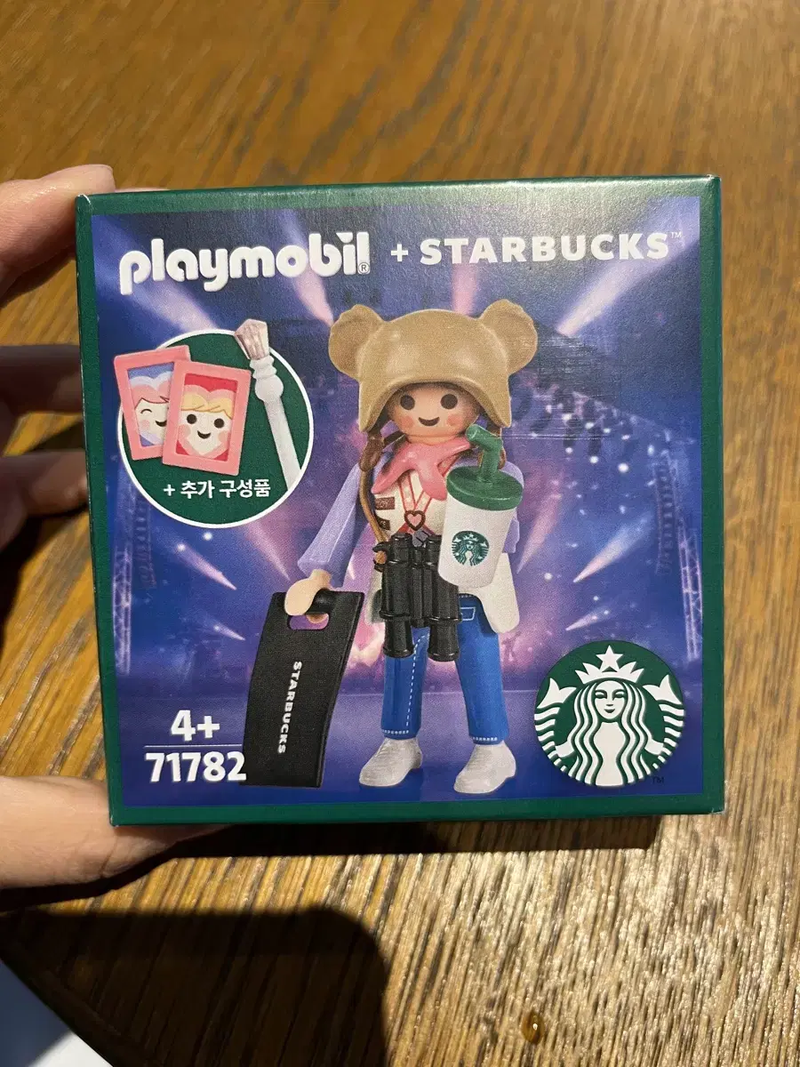 (Unsealed) Starbucks Playmobil nina Figurine Starbucks Nina