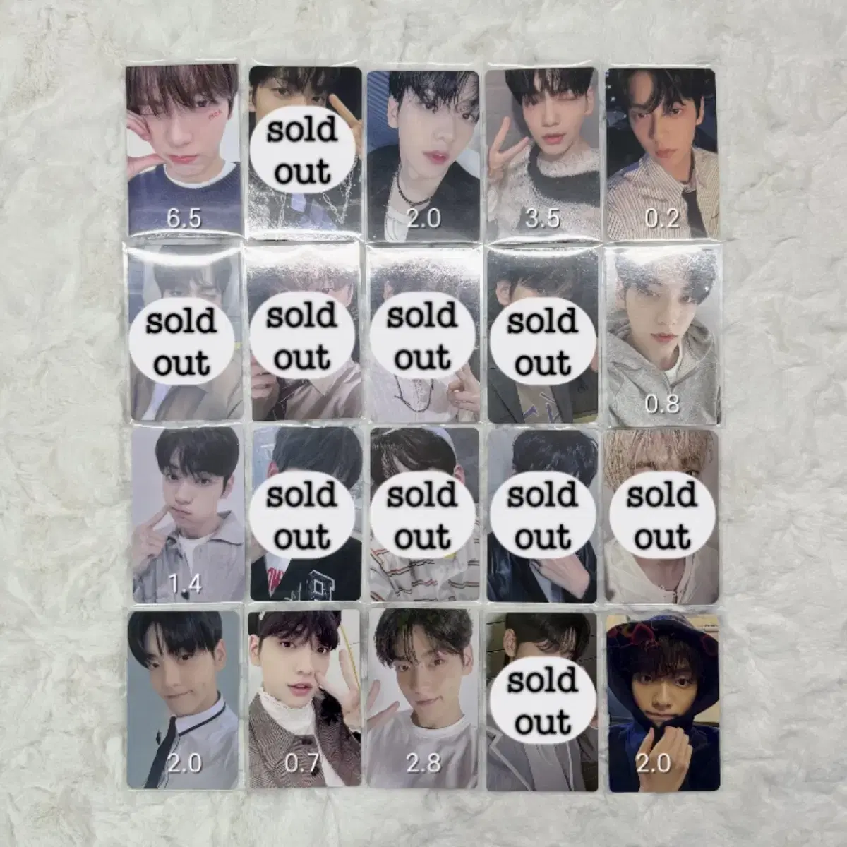 txt photocard cheap wts